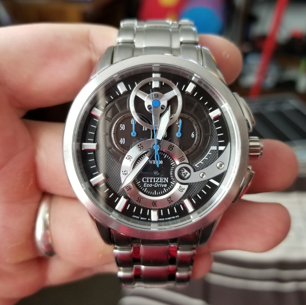 Citizen Eco-Drive Stainless Steel Mens Watch
